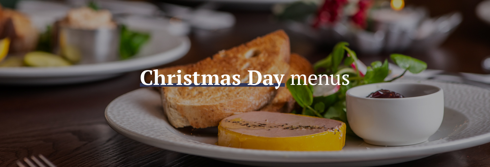 Christmas Day Menu at The Cuckfield
