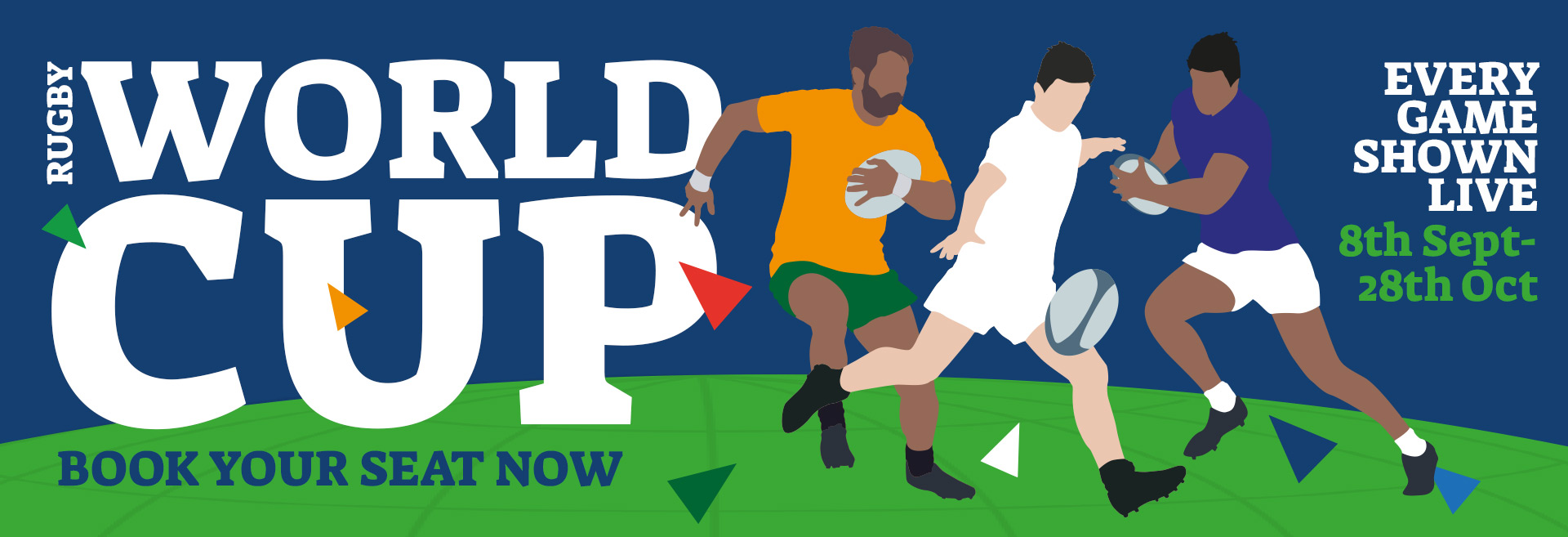 Watch the Rugby World Cup at The Cuckfield