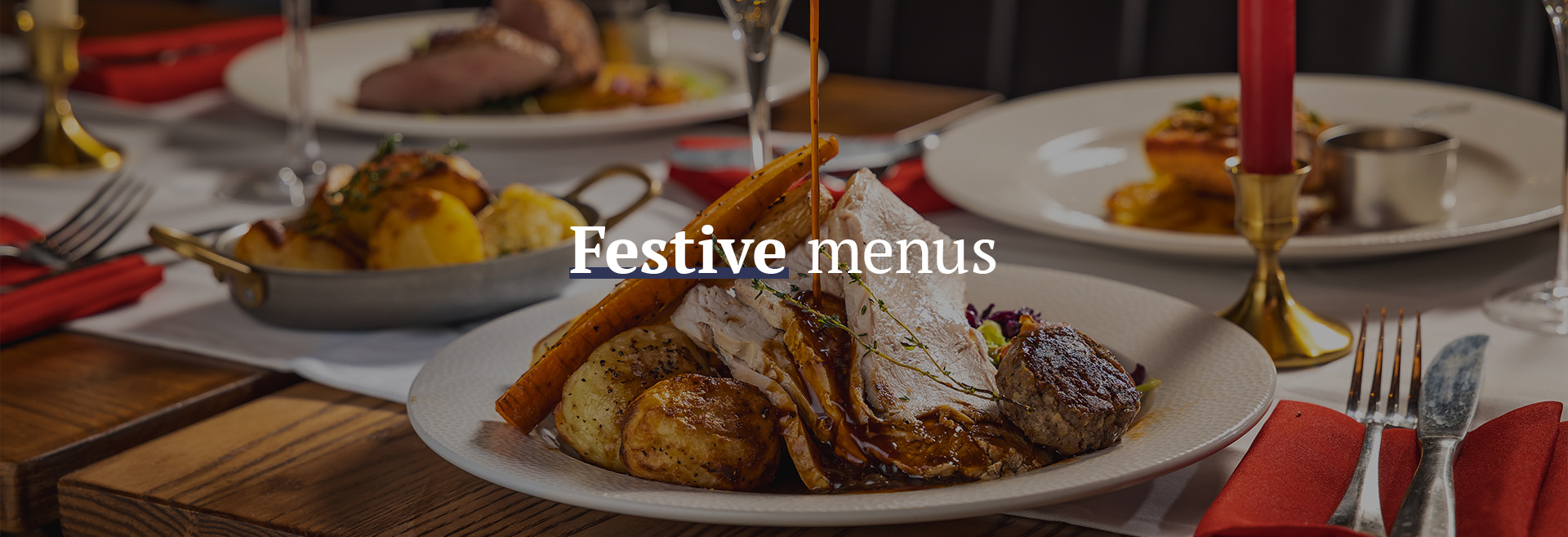 Christmas menu at The Cuckfield