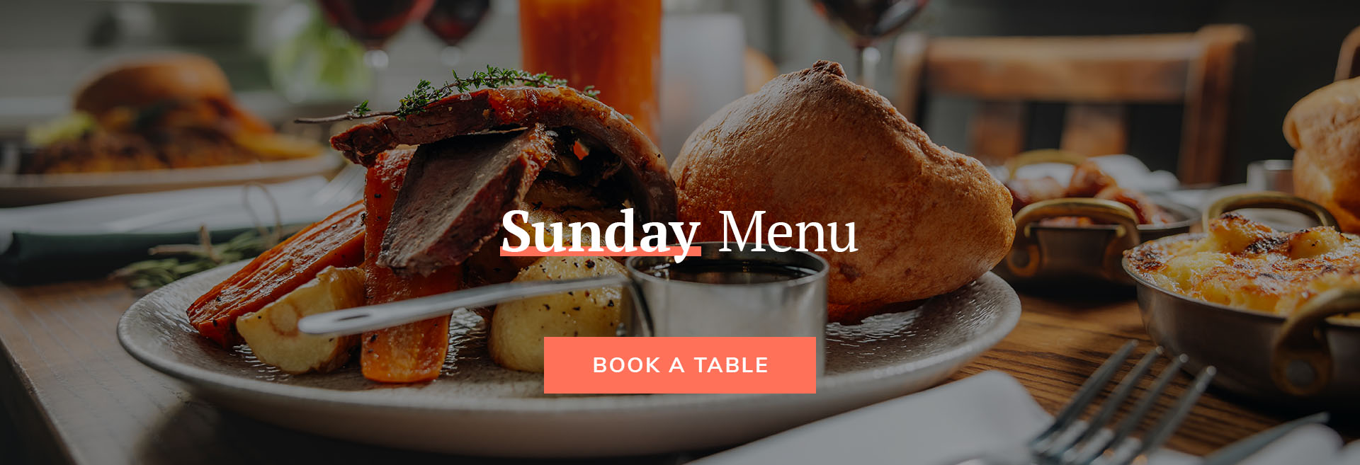 Sunday Menu at The Cuckfield