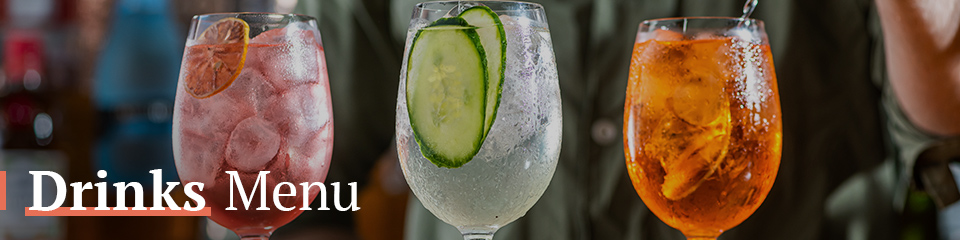 Drinks Menu at The Cuckfield